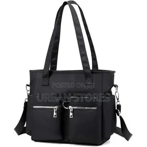 Genetic Multi Pocket Soft Nylon Shoulder Bag