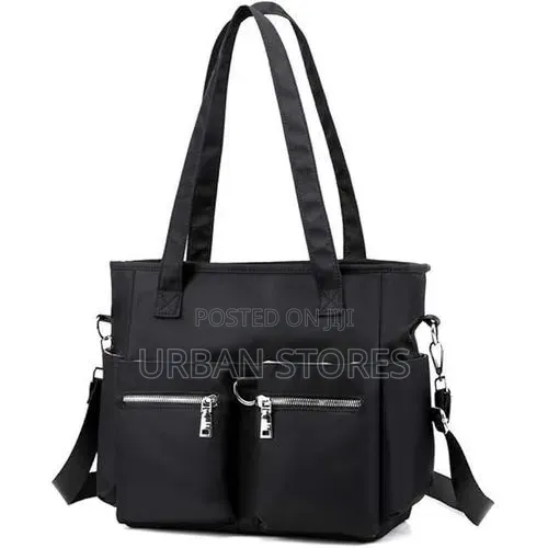 Genetic Multi Pocket Soft Nylon Shoulder Bag