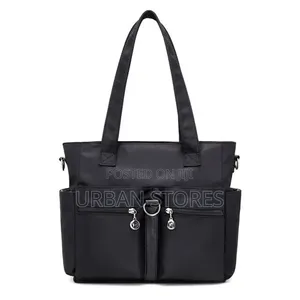 Genetic Multi Pocket Soft Nylon Shoulder Bag