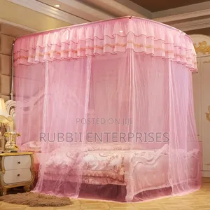Two Stand Adjustable Mosquito Net ~ White