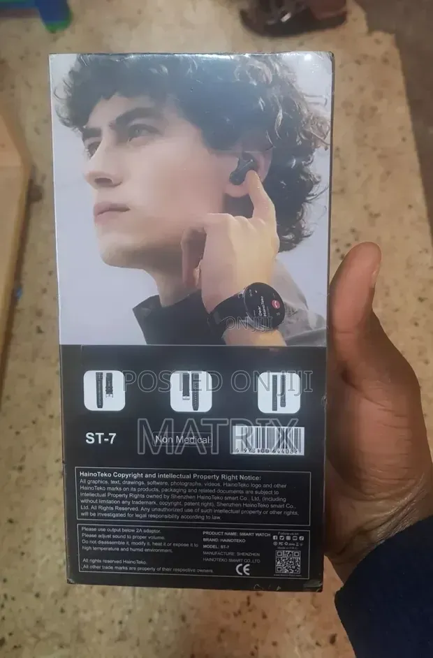HainoTeko Smartwatch With Earpods