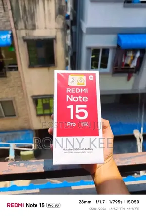 New Xiaomi Redmi Note 15 Pro 256 GB Bronze