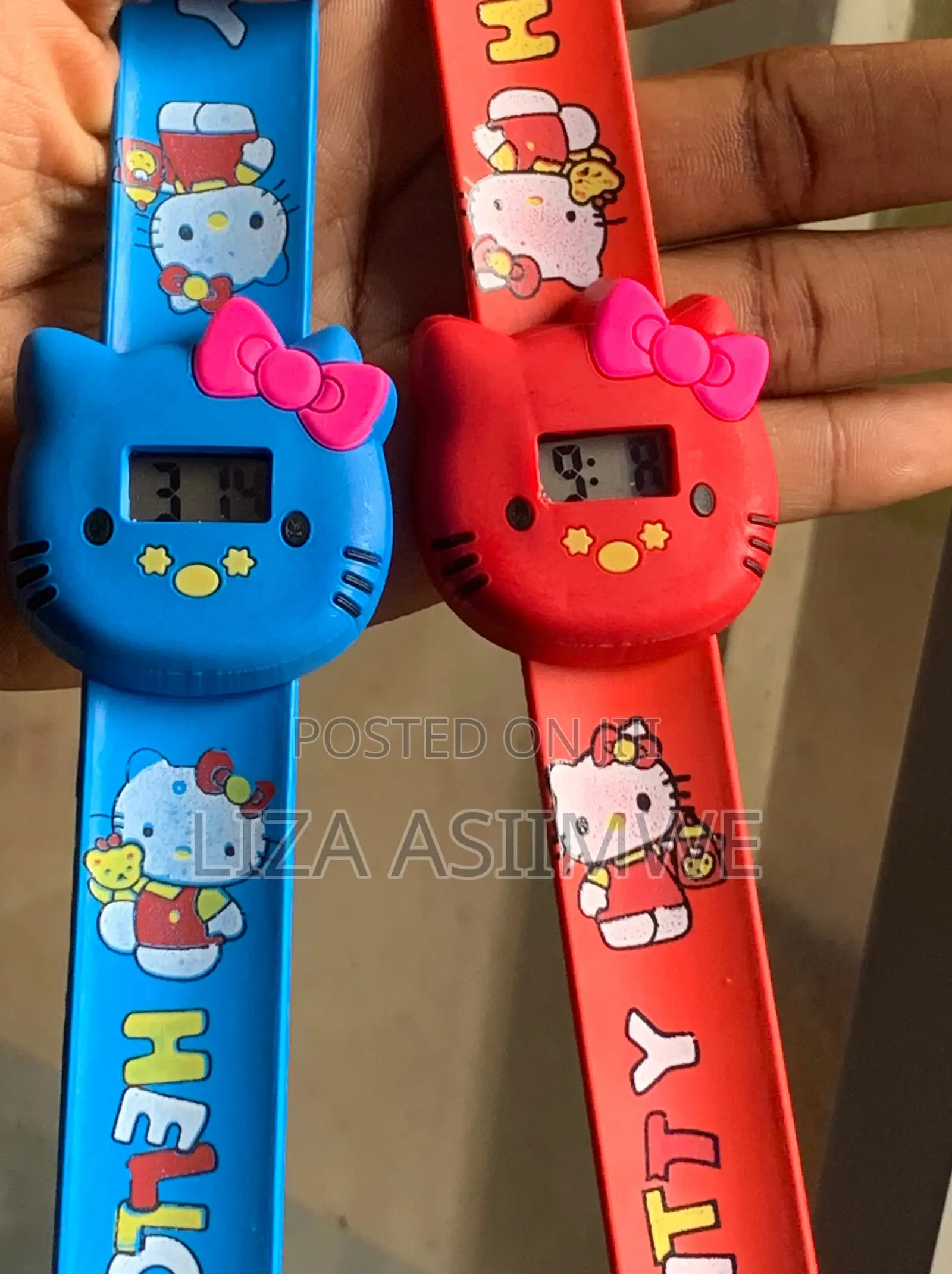 Hello Kitty Digital Watch Features a Character-Shaped Slap Band
