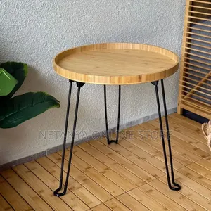 Bamboo Collapsible Side Table