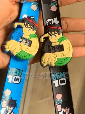 Ben 10 Character Wristwatches,specifically Slapband Style Kids Watches