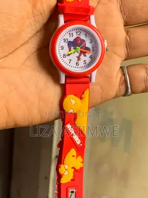 Spiderman Watch Features a Bright Red Silicone Band