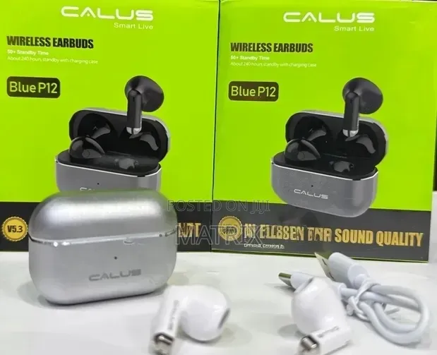 Earbuds Calus Blue P12 Earphones