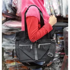 Genetic Multi Pocket Soft Nylon Shoulder Bag