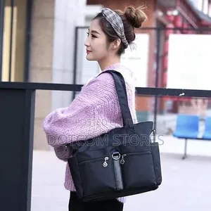 Genetic Multi Pocket Soft Nylon Shoulder Bag