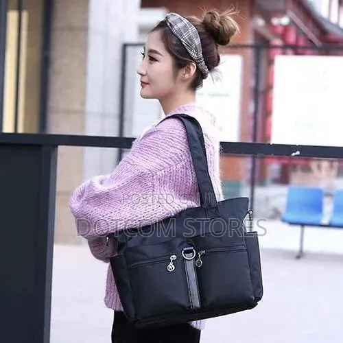 Genetic Multi Pocket Soft Nylon Shoulder Bag