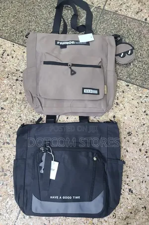 Genetic Multi Pocket Soft Nylon Shoulder Bag