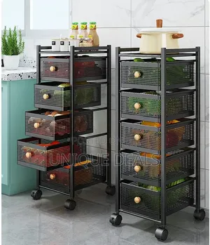 Kitchen Basket Floor Multi-Layer Storage Racks