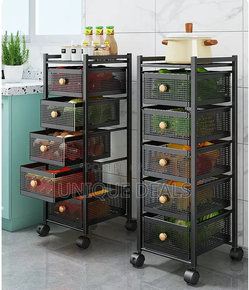 Kitchen Basket Floor Multi-Layer Storage Racks