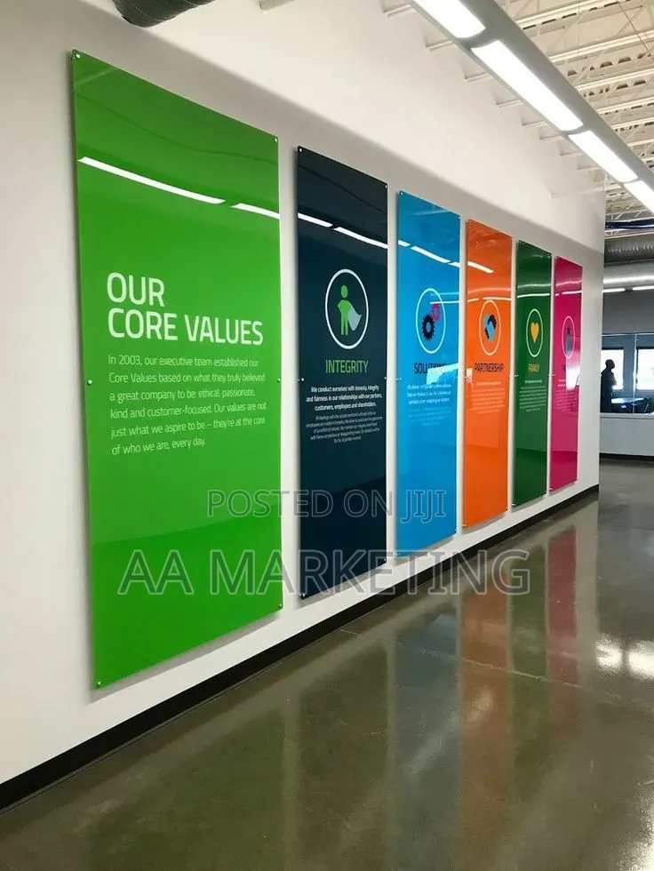 Office Acrlic Display Panels
