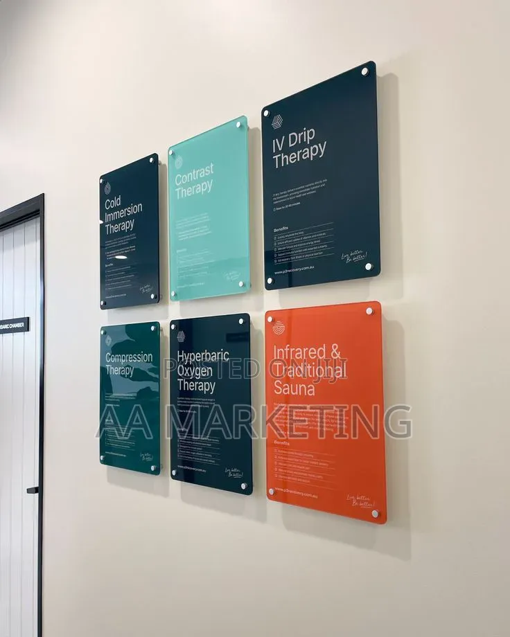 Office Acrlic Display Panels