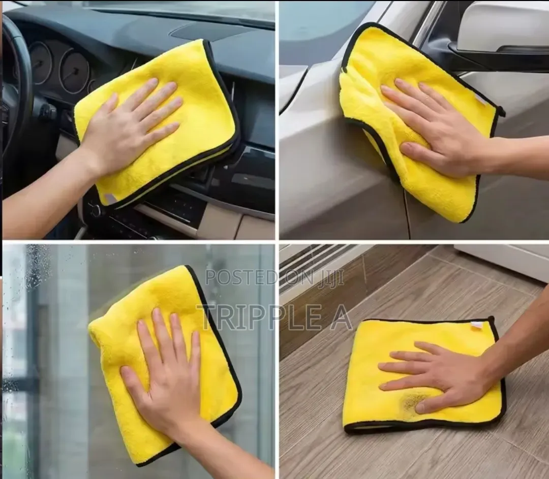 Super Thick Car Microfiber Drying Towel Absorbent Car Rug