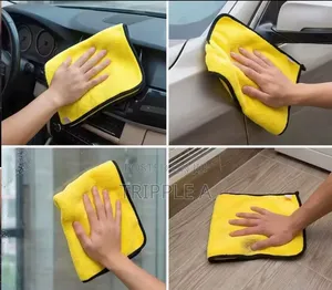 Super Thick Car Microfiber Drying Towel Absorbent Car Rug