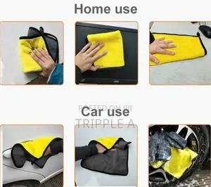 Super Thick Car Microfiber Drying Towel Absorbent Car Rug