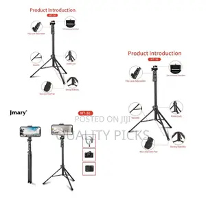 Jmary MT-36 Selfie Stick Tripod 2 in 1 – Height 171 / 50cm