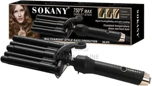 Sokany SK-669 Triple Hair Curler 25mm Water Wave 750F
