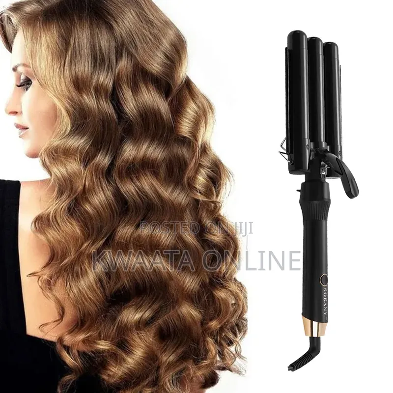 Sokany SK-669 Triple Hair Curler 25mm Water Wave 750F
