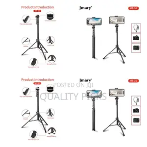 Jmary MT-36 Selfie Stick Tripod 2 in 1 – Height 171 / 50cm