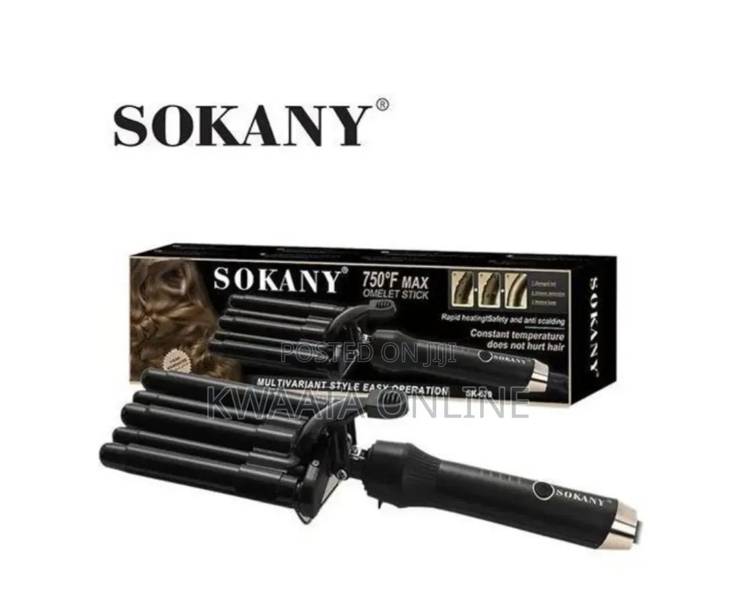 Sokany SK-669 Triple Hair Curler 25mm Water Wave 750F