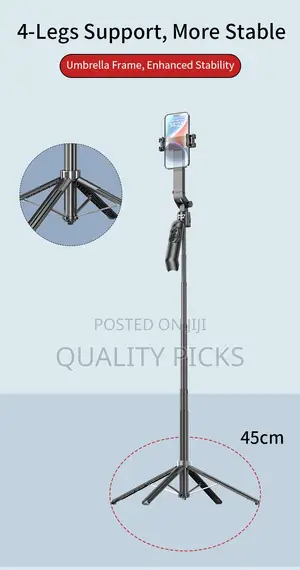 Jmary KT-299 Rotation Smart Tripods Al Face Sensor Selfie Stick