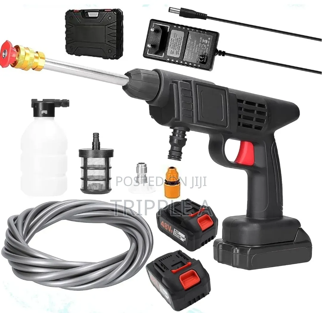 Portable Electric Cordless High Pressure Car Wash Gun