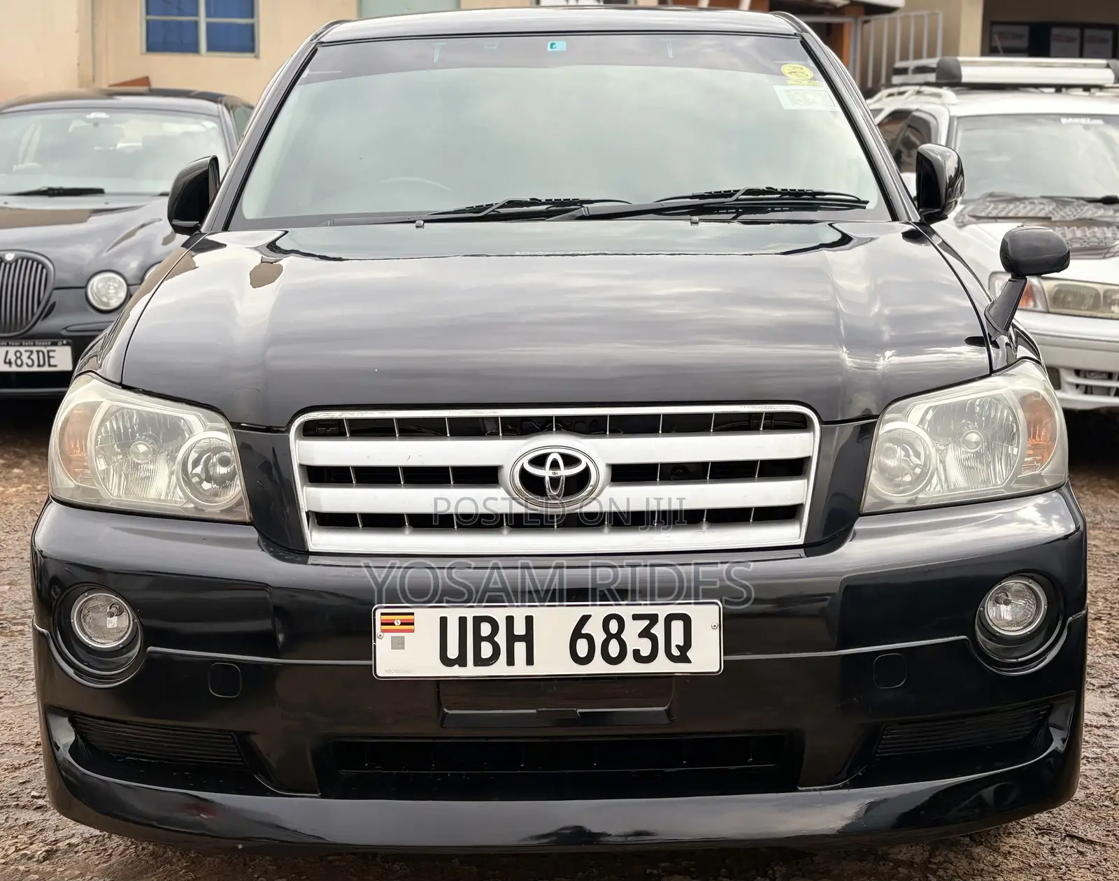 Toyota Kluger 2008 Black