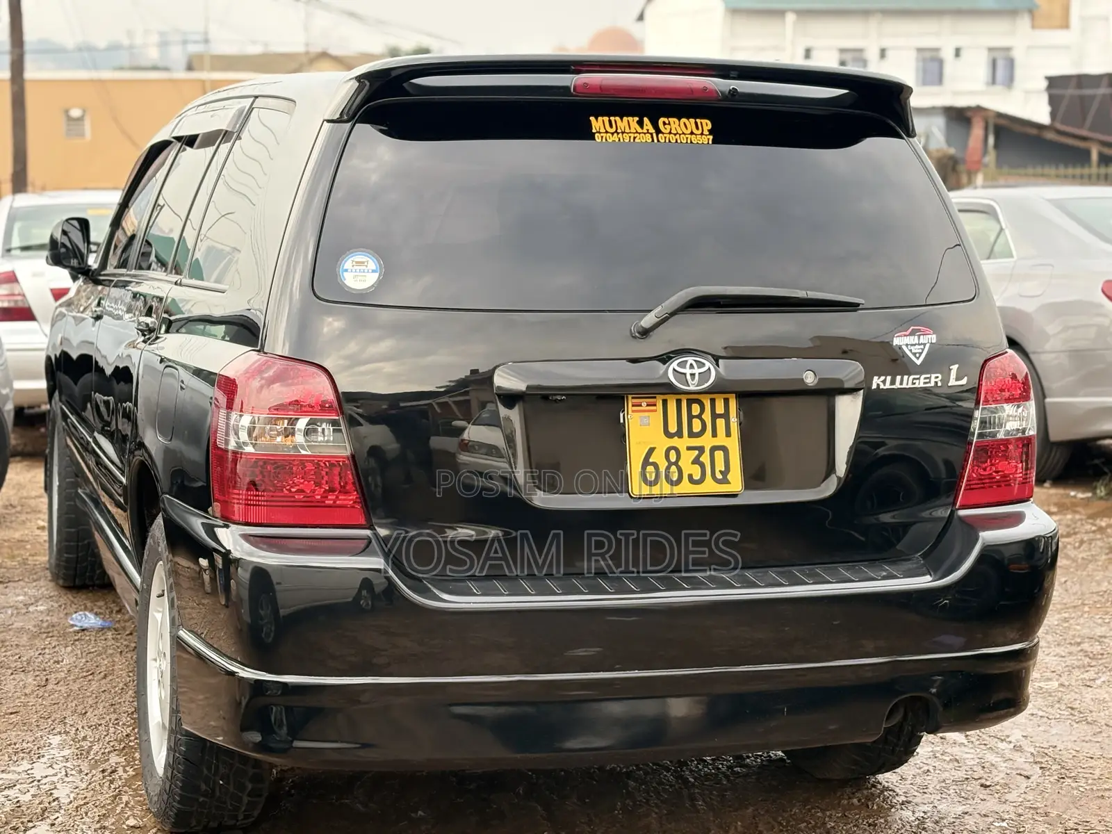 Toyota Kluger 2008 Black