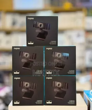 Webcam With Microphone for Live Broadcast Video