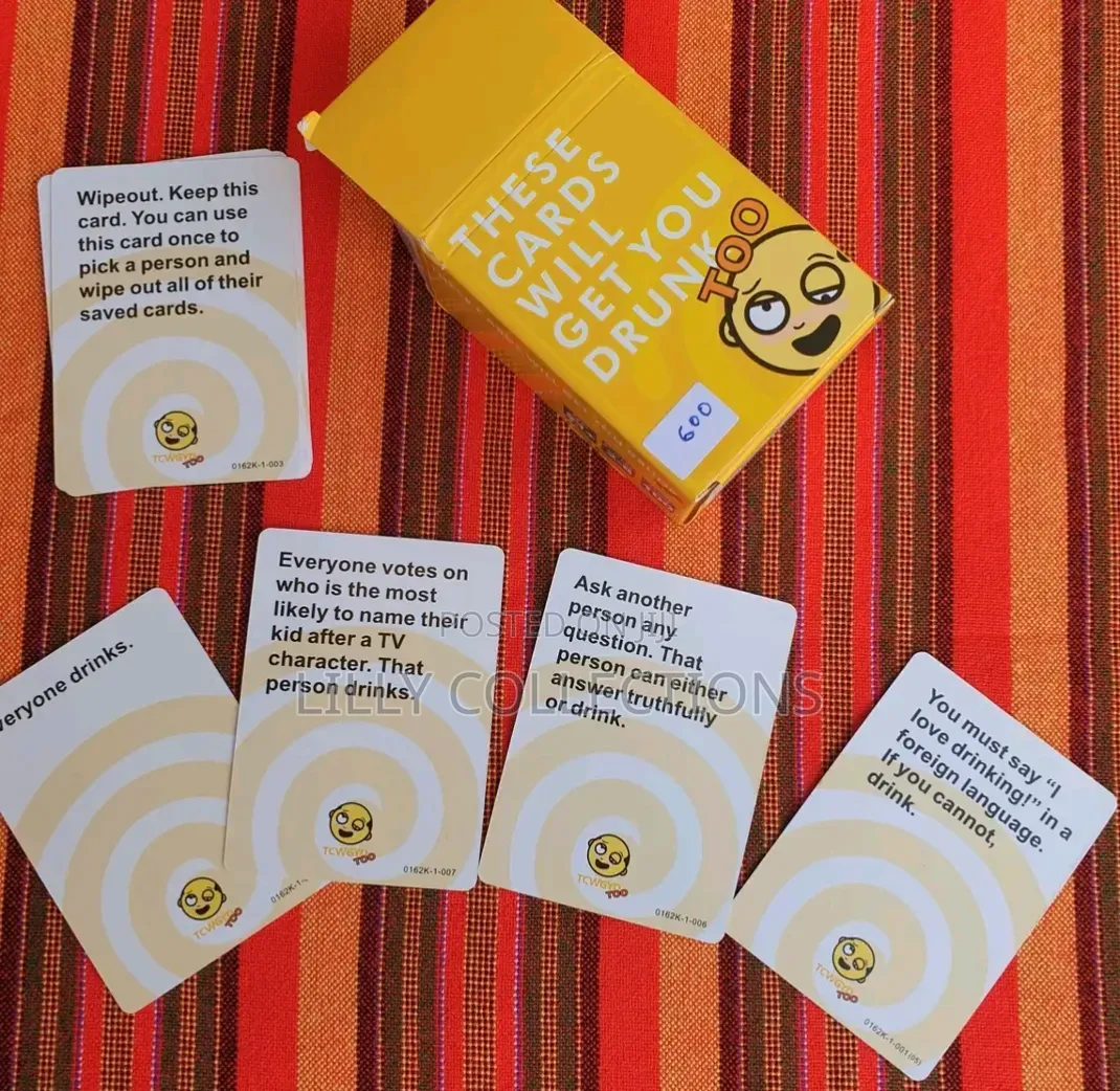 These Cards Will Get You Drunk