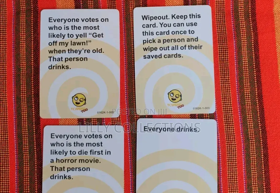These Cards Will Get You Drunk