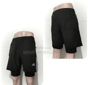 2 in 1 Gym Workout Shorts