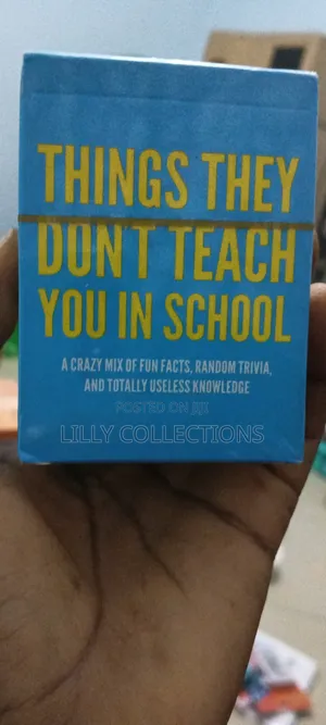Things They Don't Teach You in School Game Cards