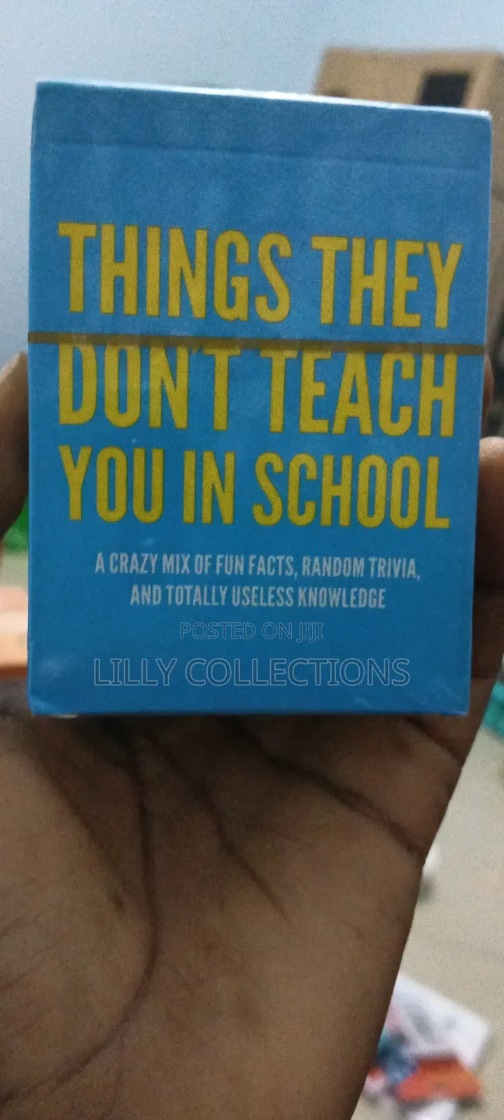 Things They Don't Teach You in School Game Cards