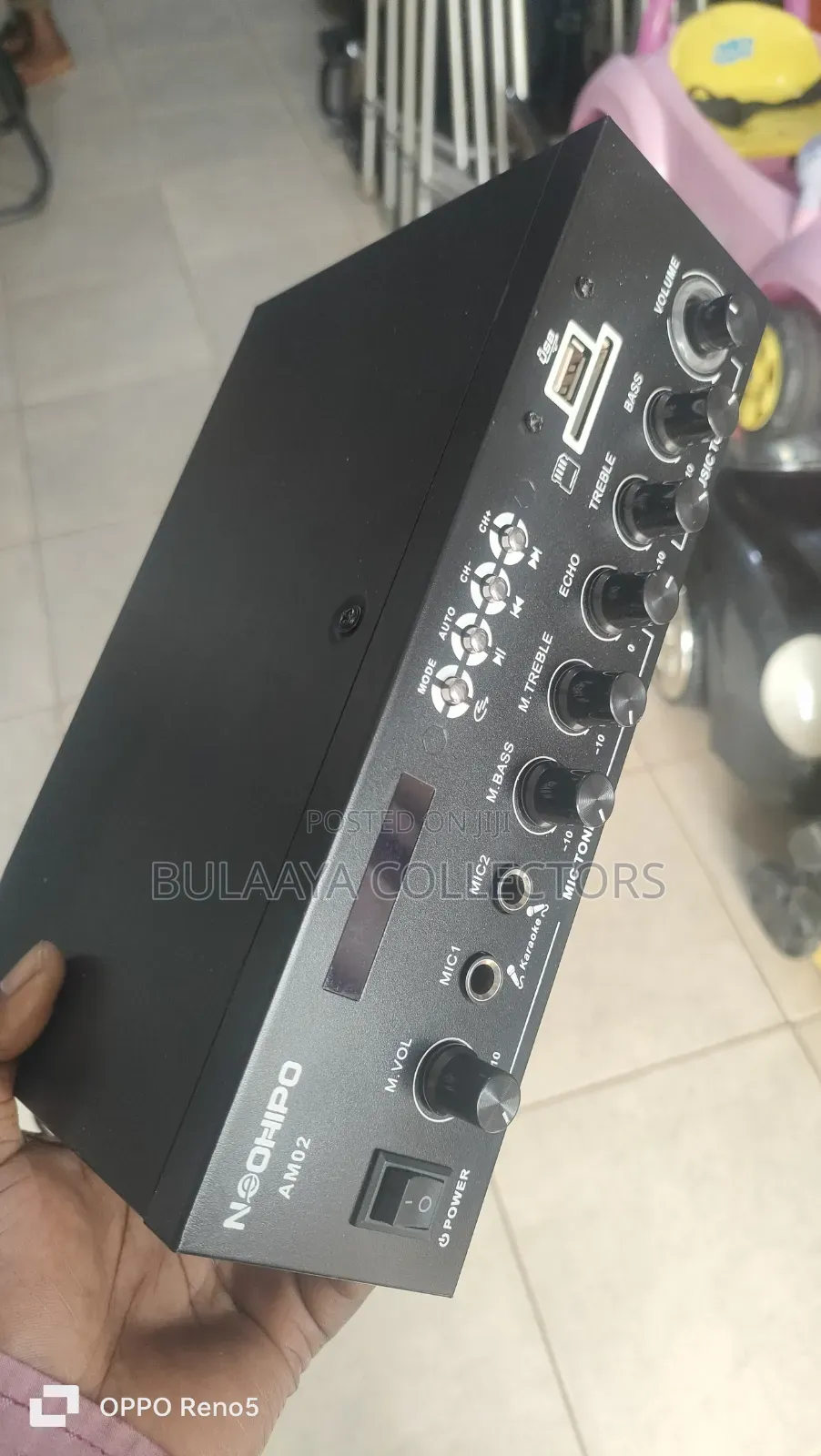 UK Used Neohipo AM02 Class AB Stereo Power Amplifier Capable of 300W.