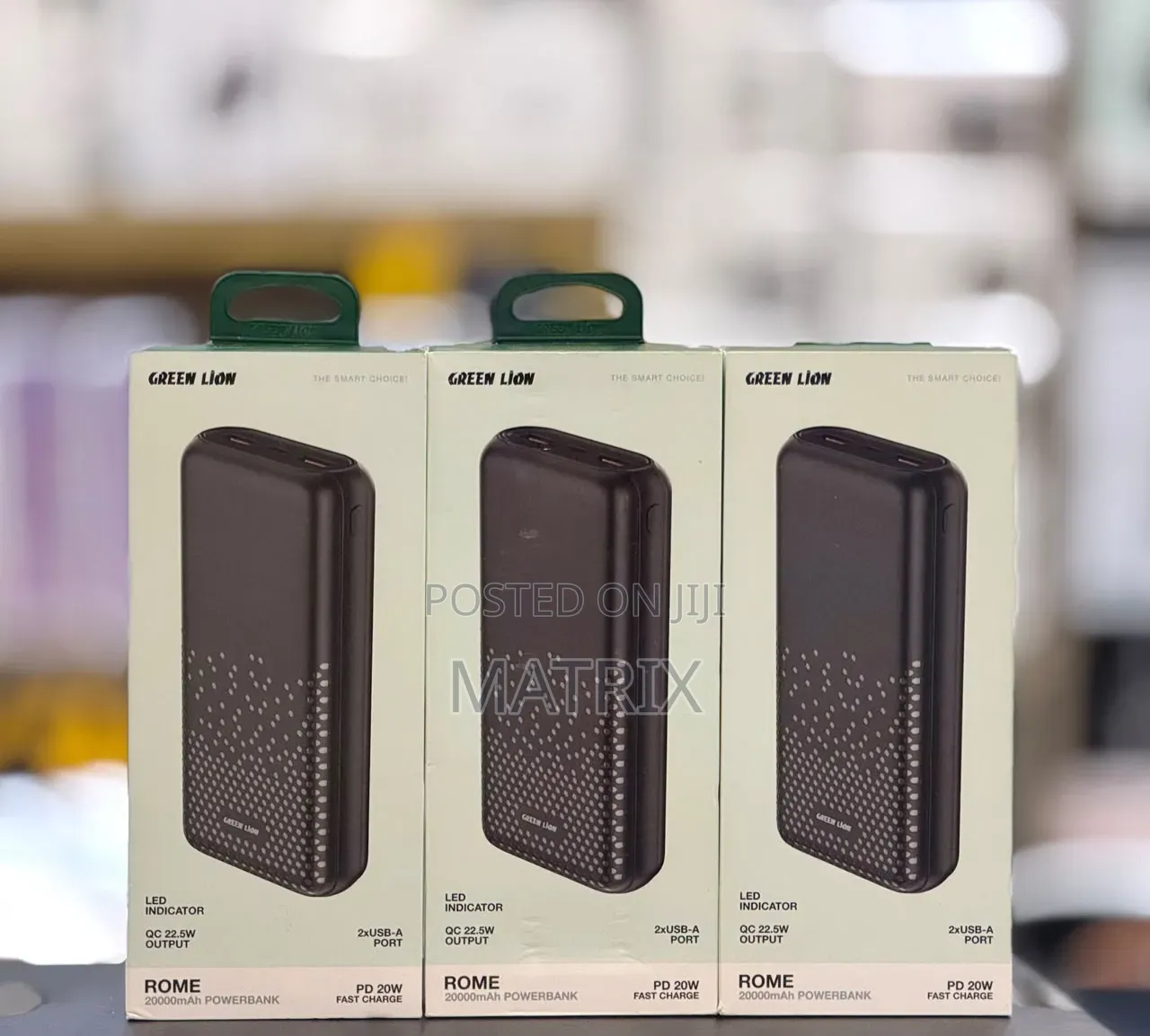 Green Lion 20000mah Power Bank