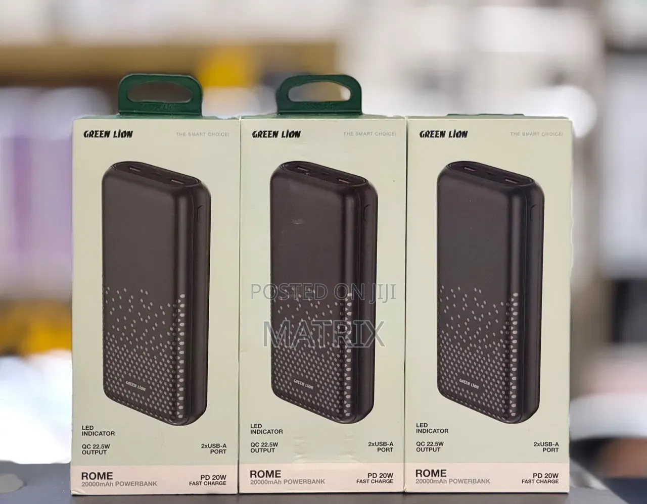 Green Lion 20000mah Power Bank