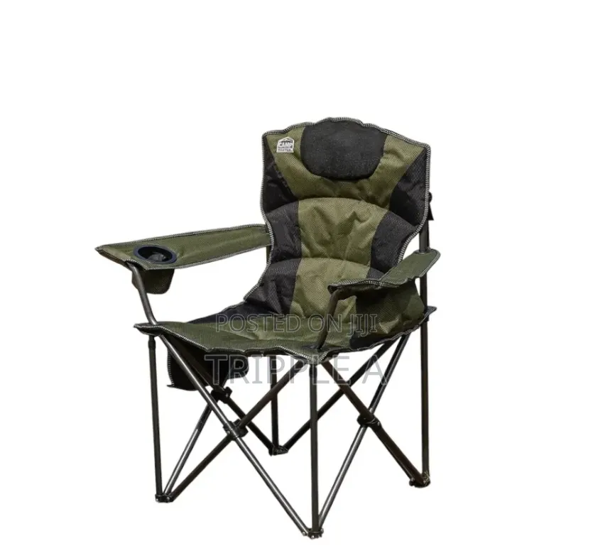 Campmaster Expedition Deluxe Camping Chair With Side Pocket