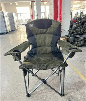 Campmaster Expedition Deluxe Camping Chair With Side Pocket