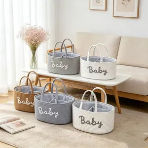 Woven Baby Storage Basket