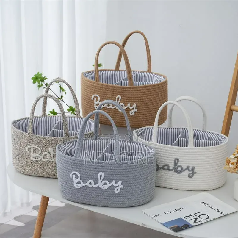 Woven Baby Storage Basket