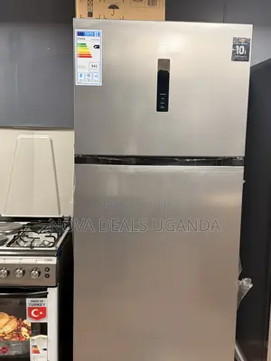Chiq 150L Double Door Top Freezer Refrigerator-Silver