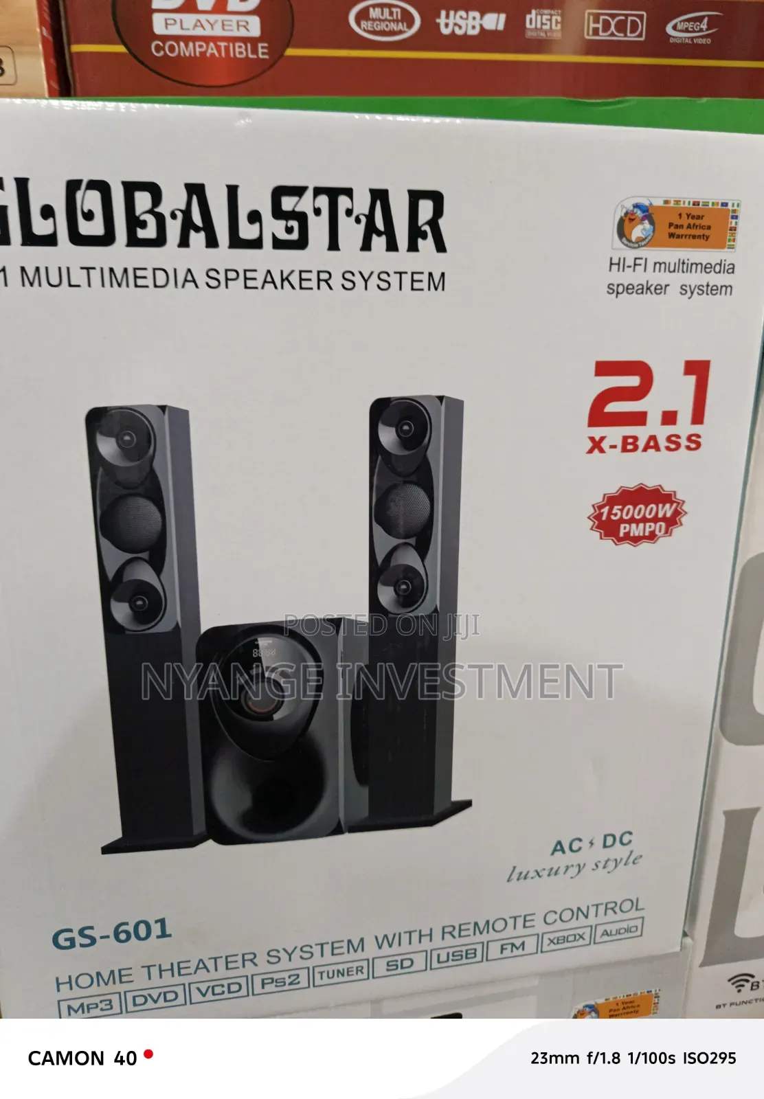 Globalstar GS-601 Multimedia Speaker System.