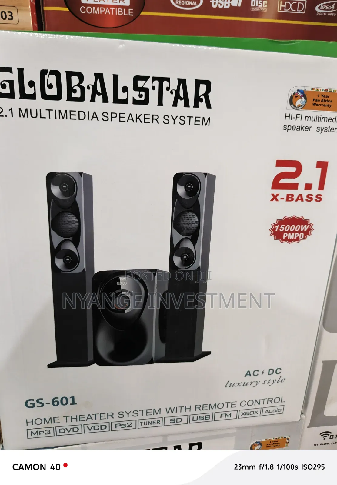 Globalstar GS-601 Multimedia Speaker System.