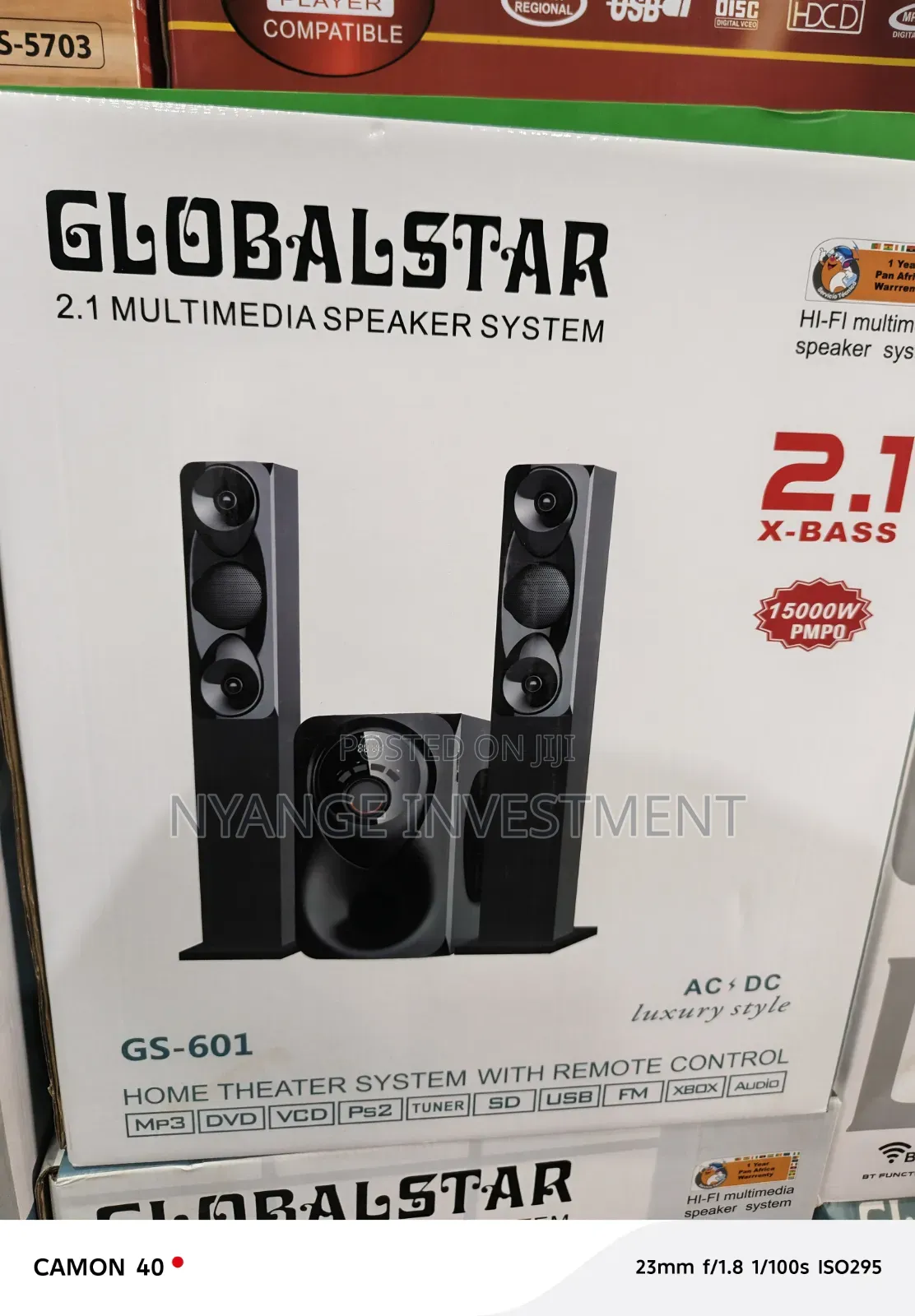 Globalstar GS-601 Multimedia Speaker System.