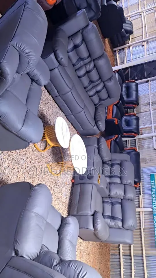 Comfy 7 Sitters Fibre Sofas