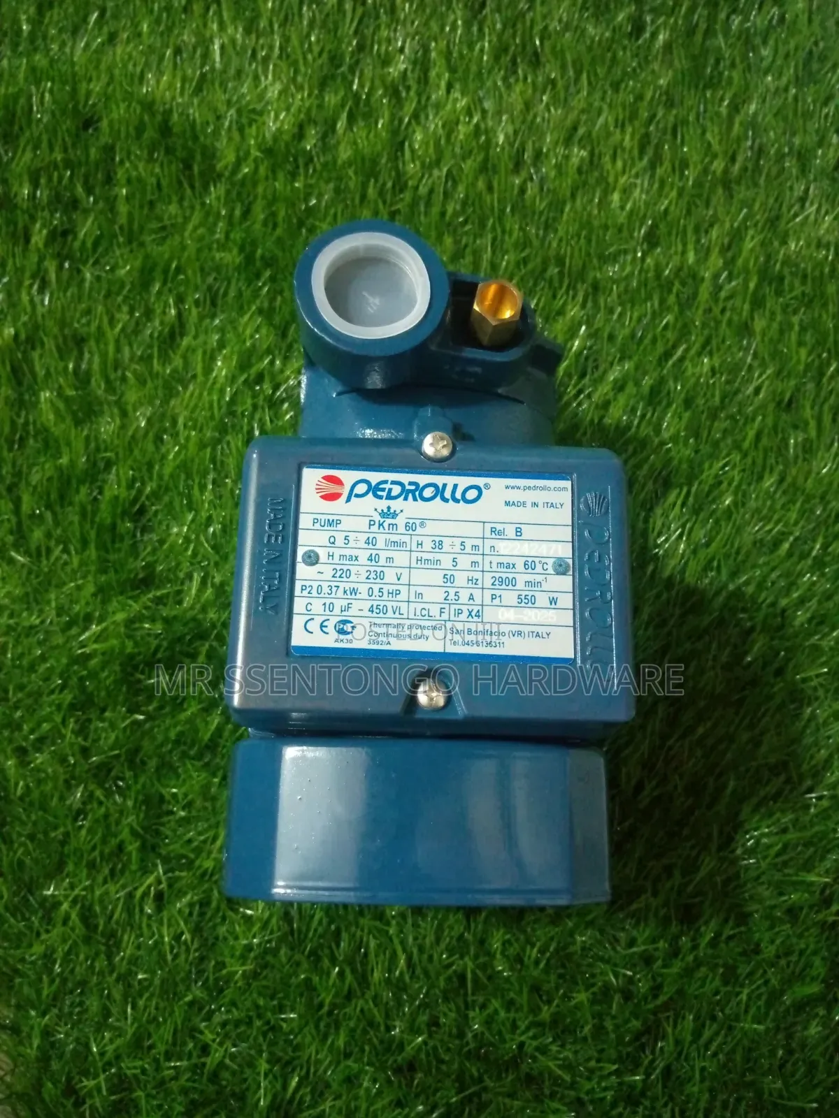 Surface Pump 0,5 40 Meters Pedrollo Italy Originally Number 1